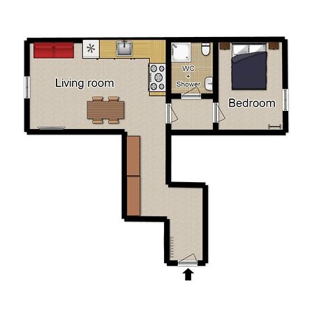 Modern Apartment Charvátova Praga Esterno foto